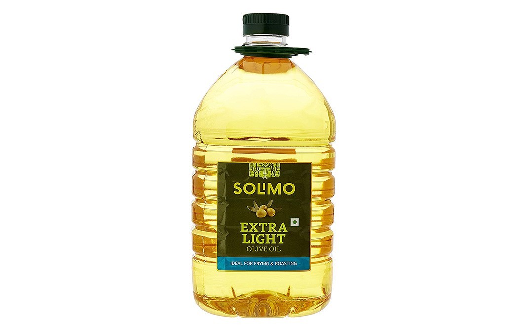 Solimo Extra Light Olive Oil    Plastic Bottle  5 litre